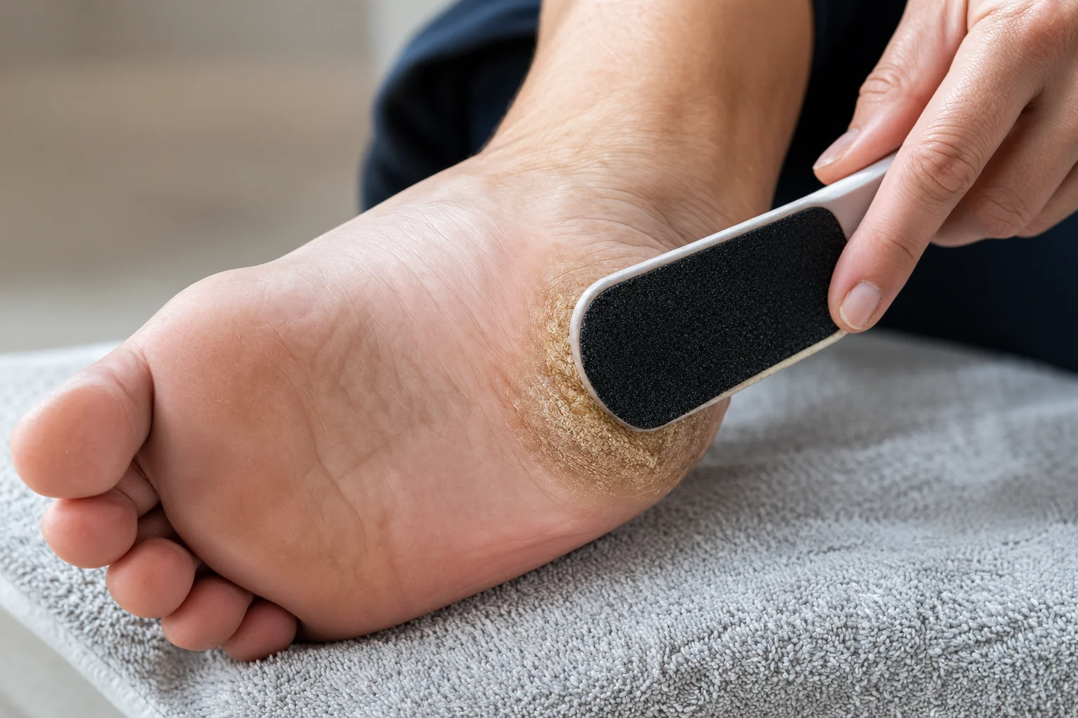 How to fix calluses on feet