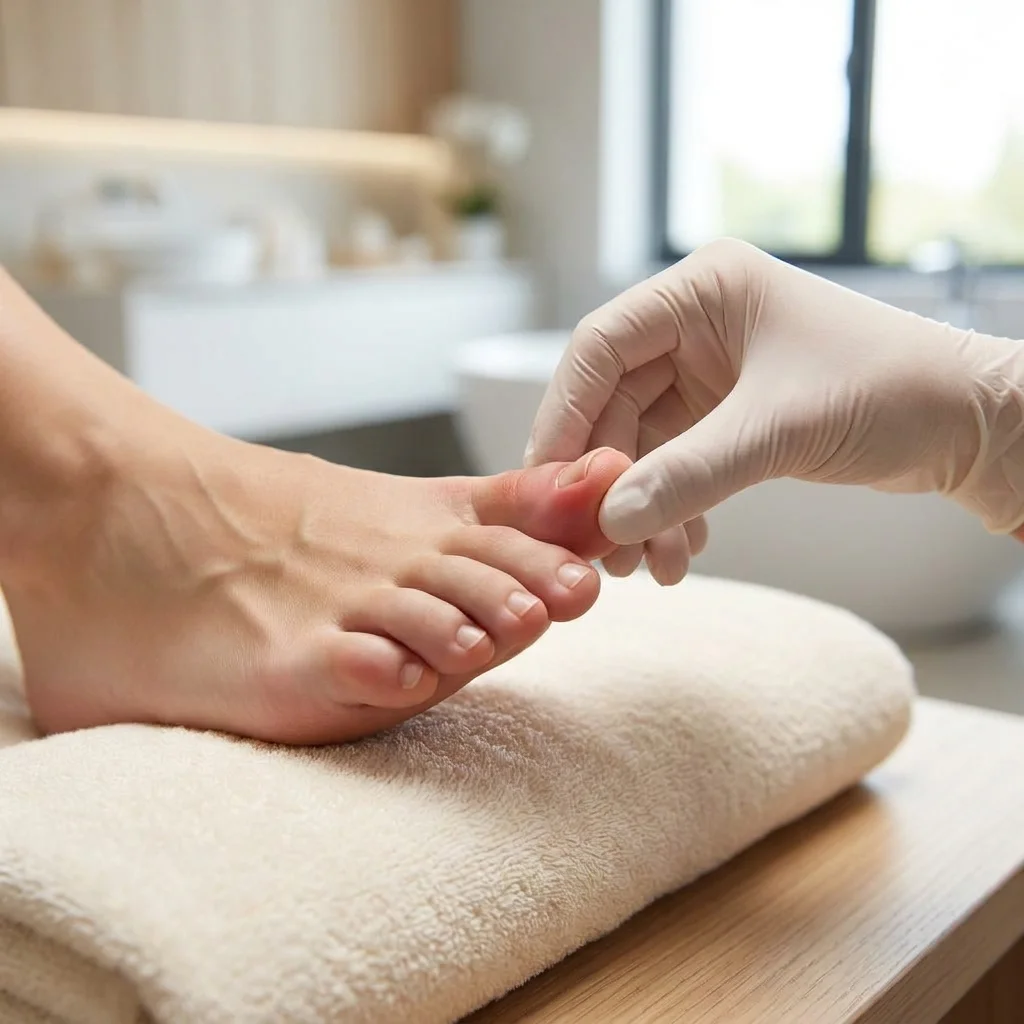 Recurring ingrown toenail service