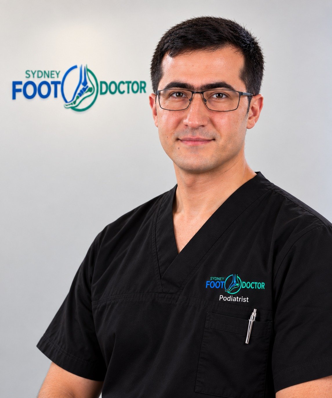 Usama, a podiatric surgeon based in Western Sydney